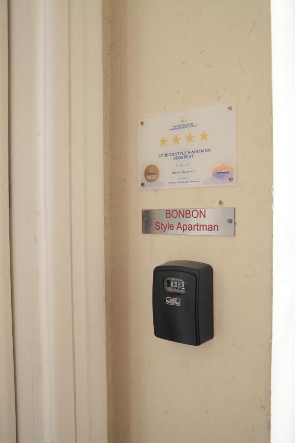 Bonbon Style Apartman Budapest Eksteriør bilde